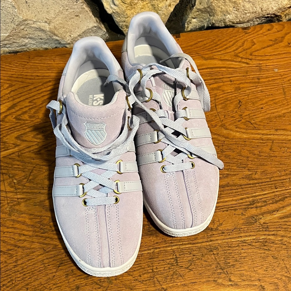 K-Swiss Women's Light Purple Lavender Sneakers Size 9.5